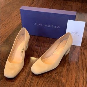 Stuart weitzman  Mary Ann suede heel